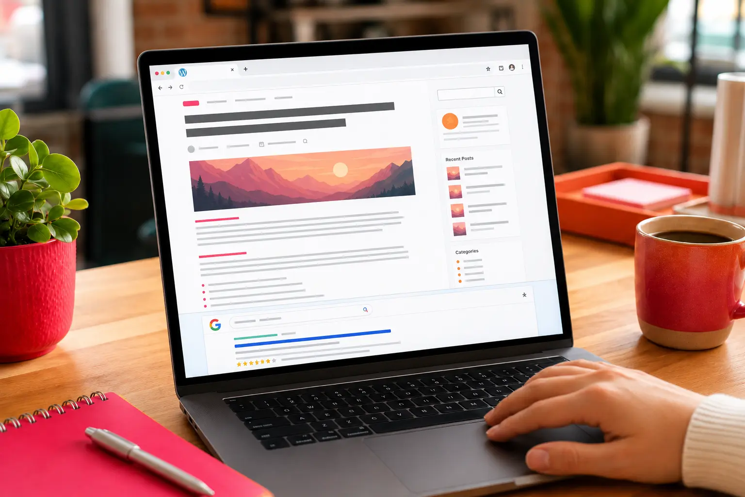 Artículos de blog optimizados para Google y para la IA