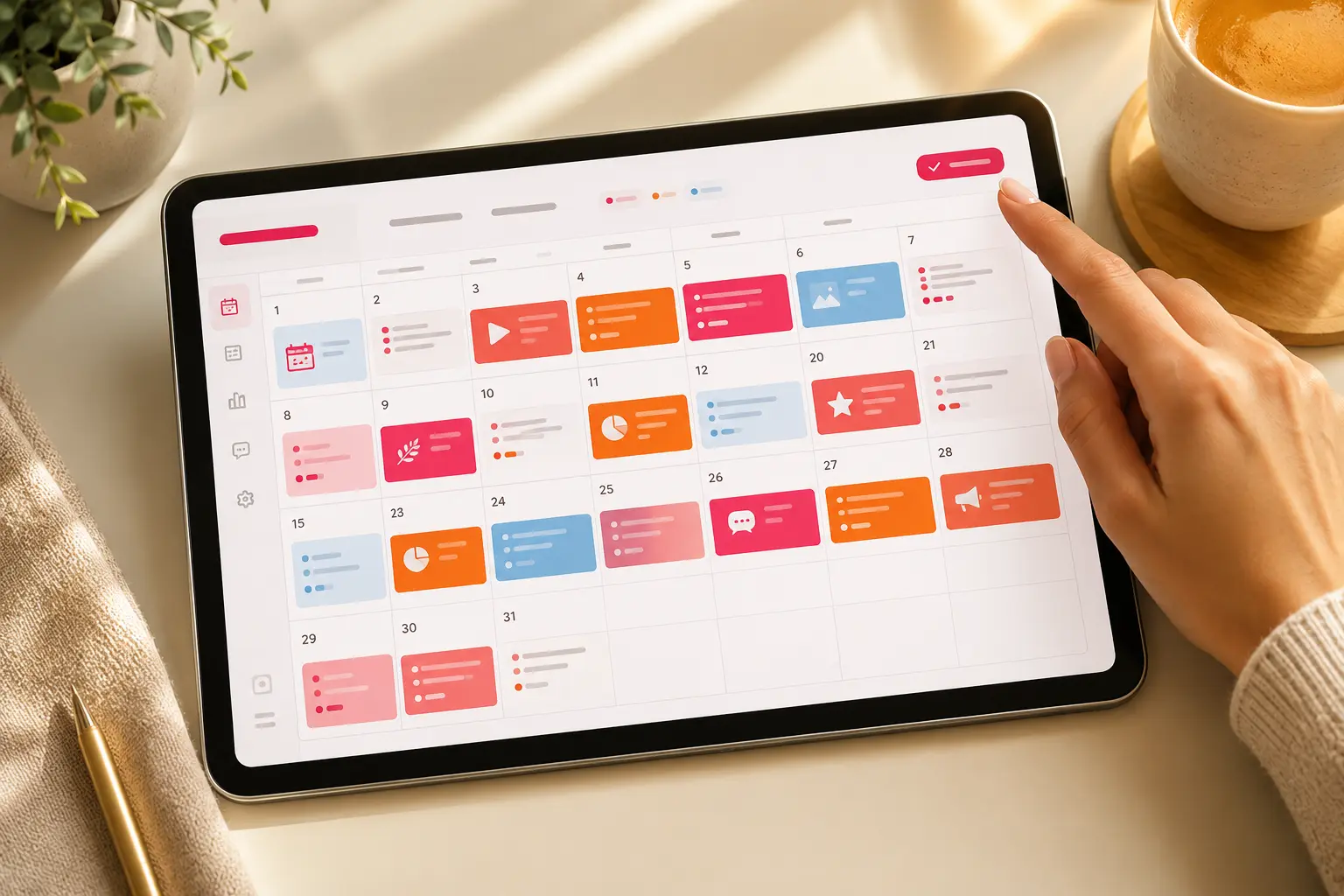 Aprueba tu calendario editorial