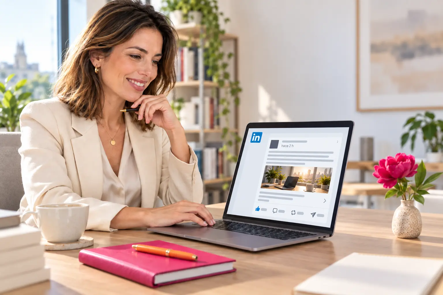 Listo-LinkedIn-Post-publicado-satisfaccion